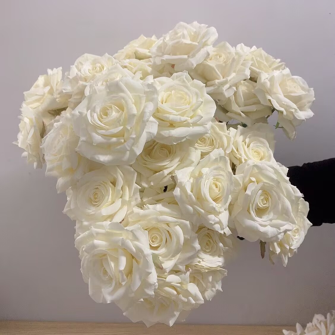 Baby Nursery Vintage - 7 Köpfe Rosen Blumenstrauß Künstliche Blume