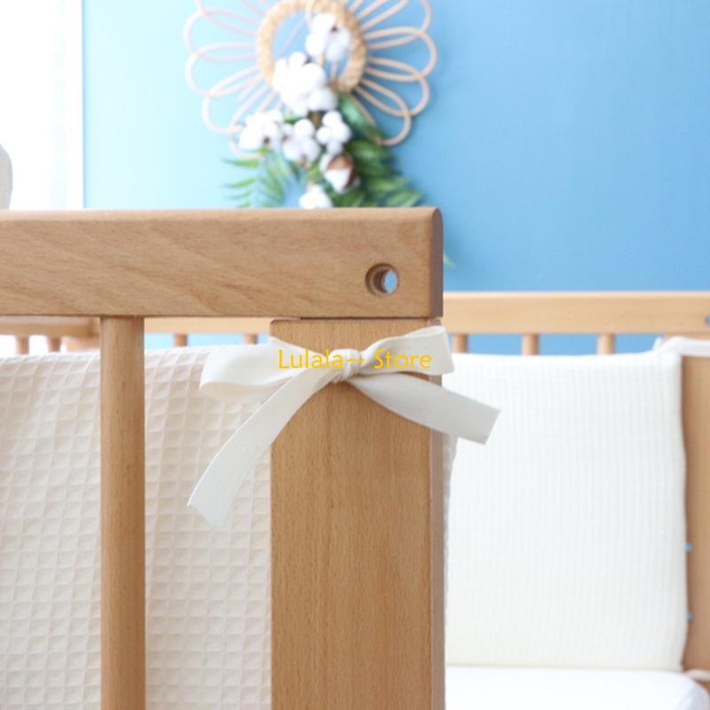 Baby Nursery Boy - Y4QA 200 x 32 Babybettumrandung, Antikollisionskissen