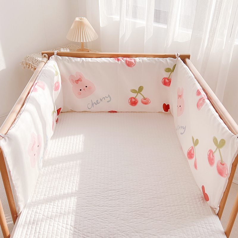 Kinderbett-Stoßstange rund um  – Baby Nursery Boy Bewertung und Preis