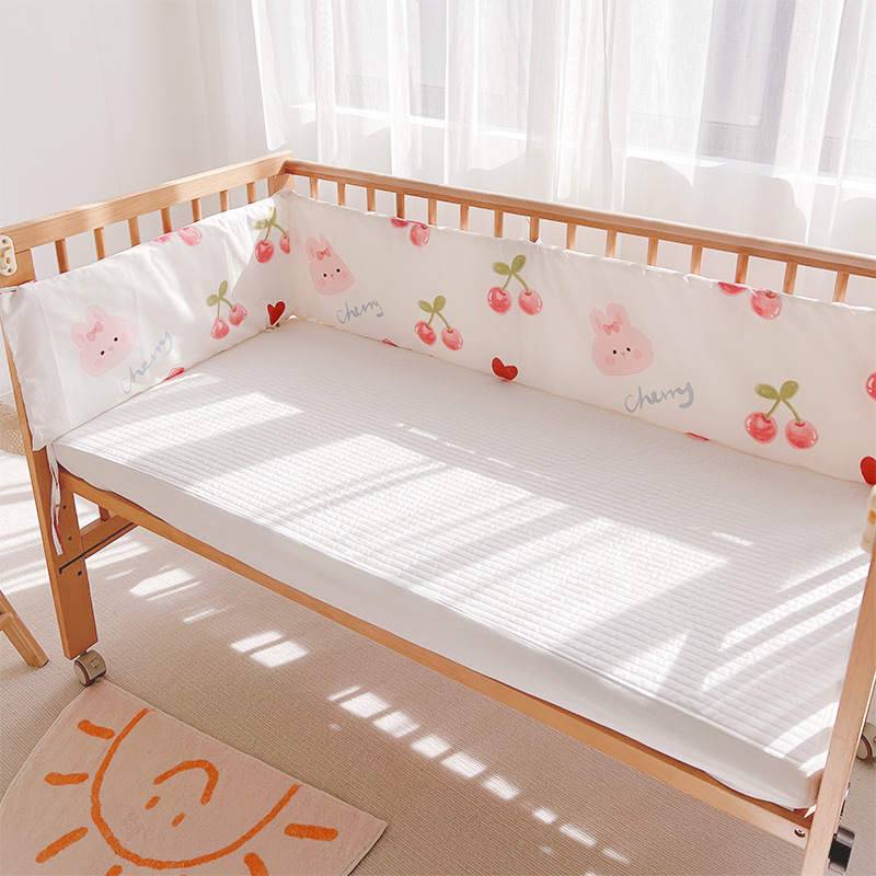 Kinderbett-Stoßstange rund um  – Baby Nursery Boy Bewertung und Preis