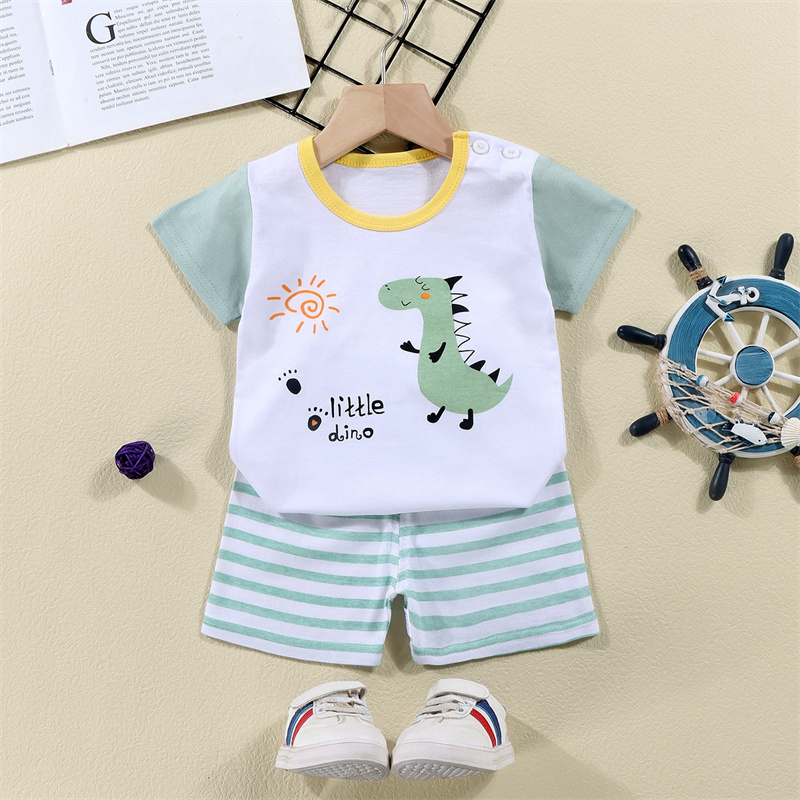 Baumwolle T-shirts + Shorts 2- – Baby Nursery Ideas Boy Bewertung und Preis
