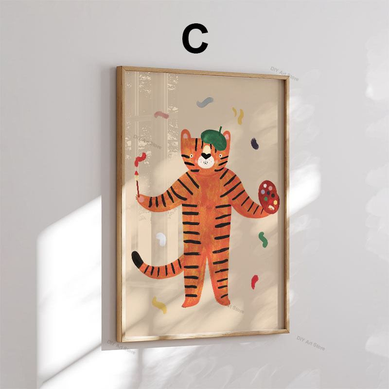 Lustige Cartoon-Tier Kinderzim – Animals Baby Nursery Bewertung und Preis