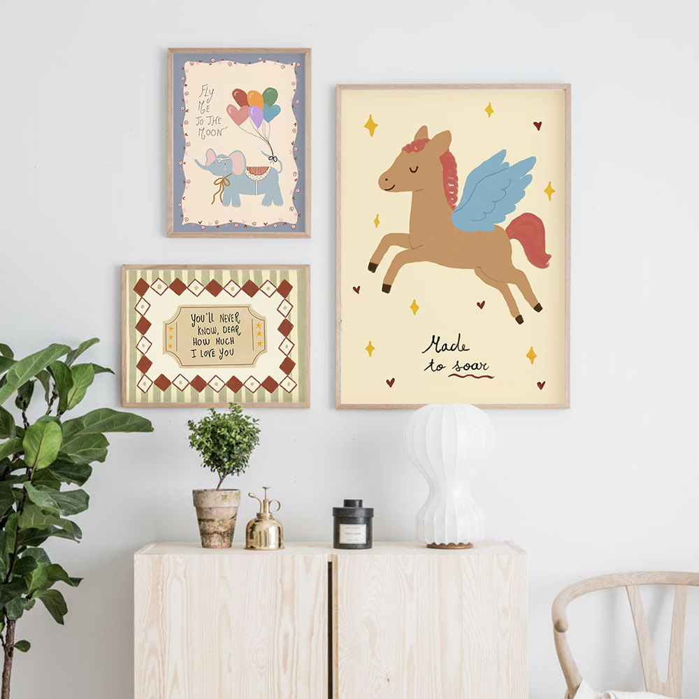 Vintage Schaukelpferd Giraffe  – Baby Nursery Vintage Bewertung und Preis