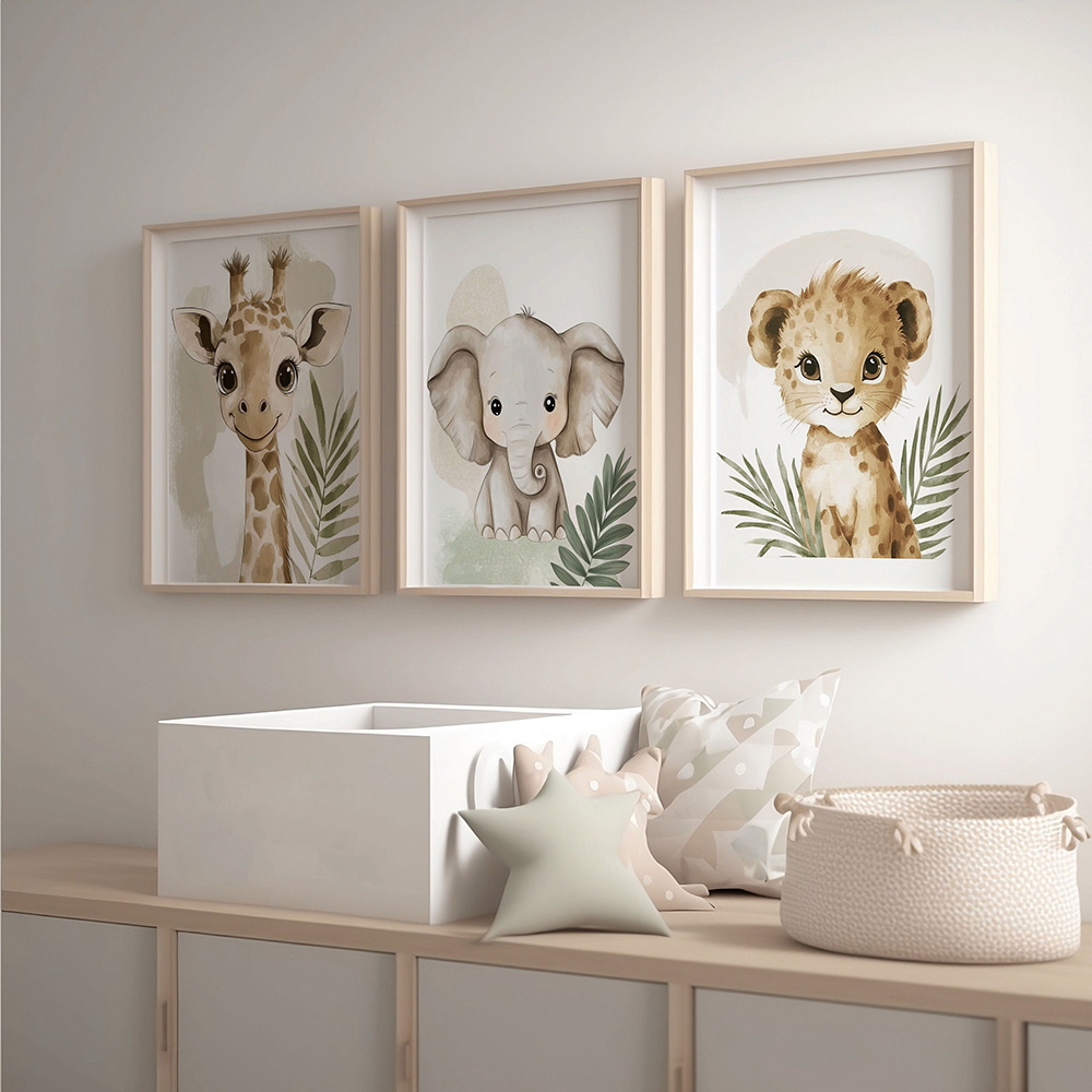 Giraffe Elefant Leopard Dschun – Baby Nursery Giraffe Bewertung und Preis
