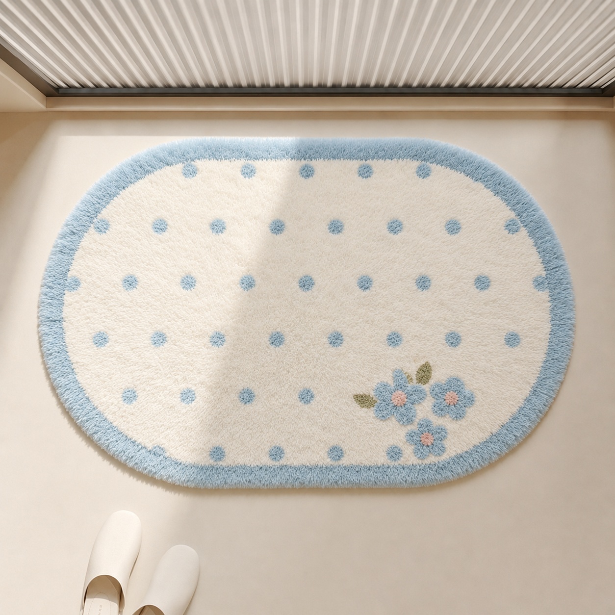 Rosa Erdbeer-Plüsch-Badematte, – Baby Nursery Rug Bewertung und Preis