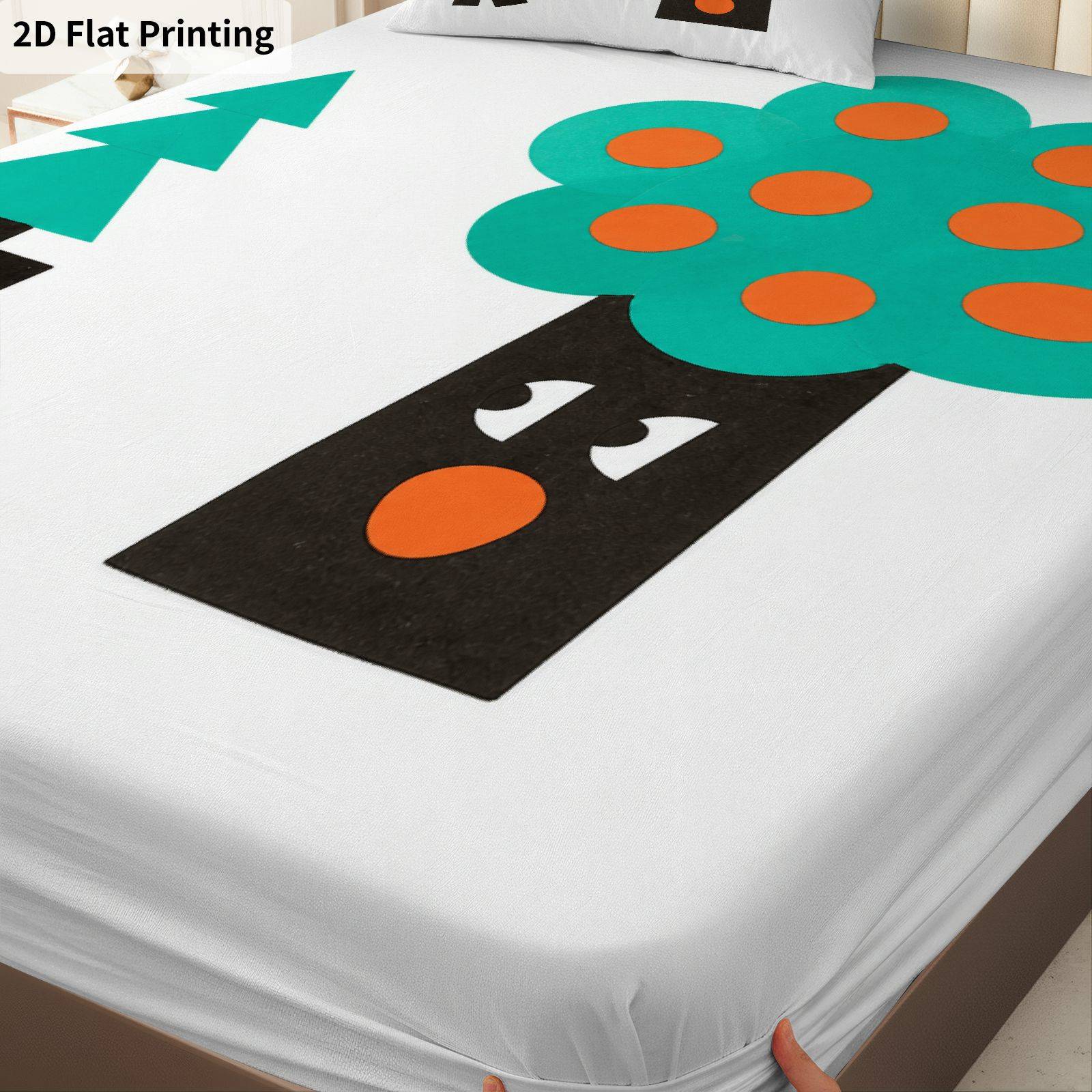 Abstrakte Wald-Bettwäsche-Sets – Baby Nursery Forest Theme Bewertung und Preis