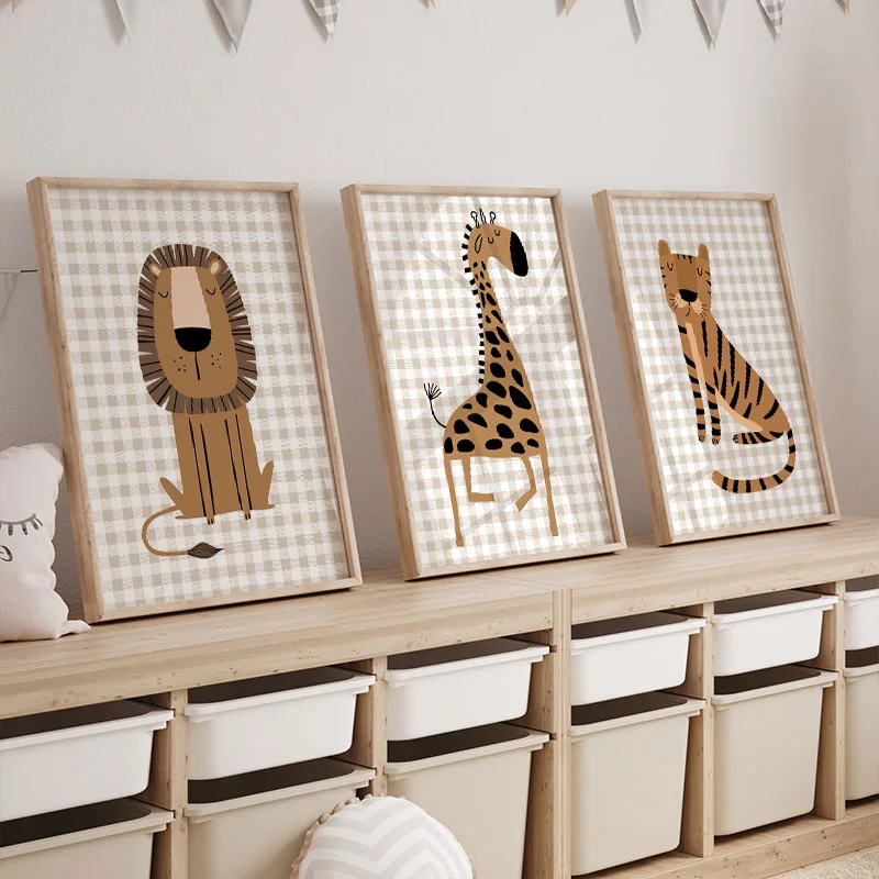 1 Stück Rahmenloses Lebendiges – Baby Nursery Giraffe Bewertung und Preis