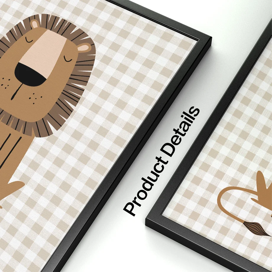 1 Stück Rahmenloses Lebendiges – Baby Nursery Giraffe Bewertung und Preis