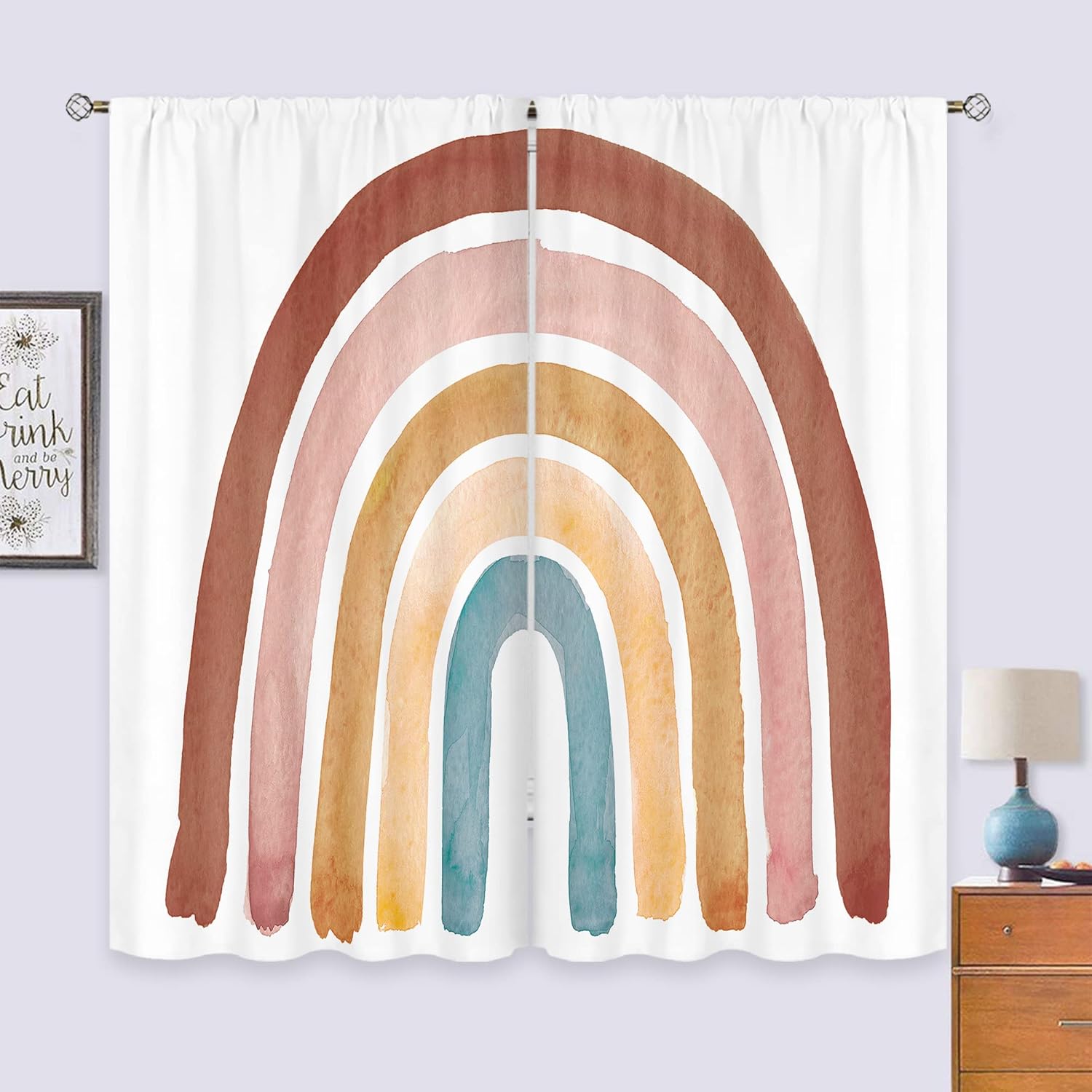 Kinder Boho Regenbogen Vorhäng – Baby Nursery Vintage Bewertung und Preis