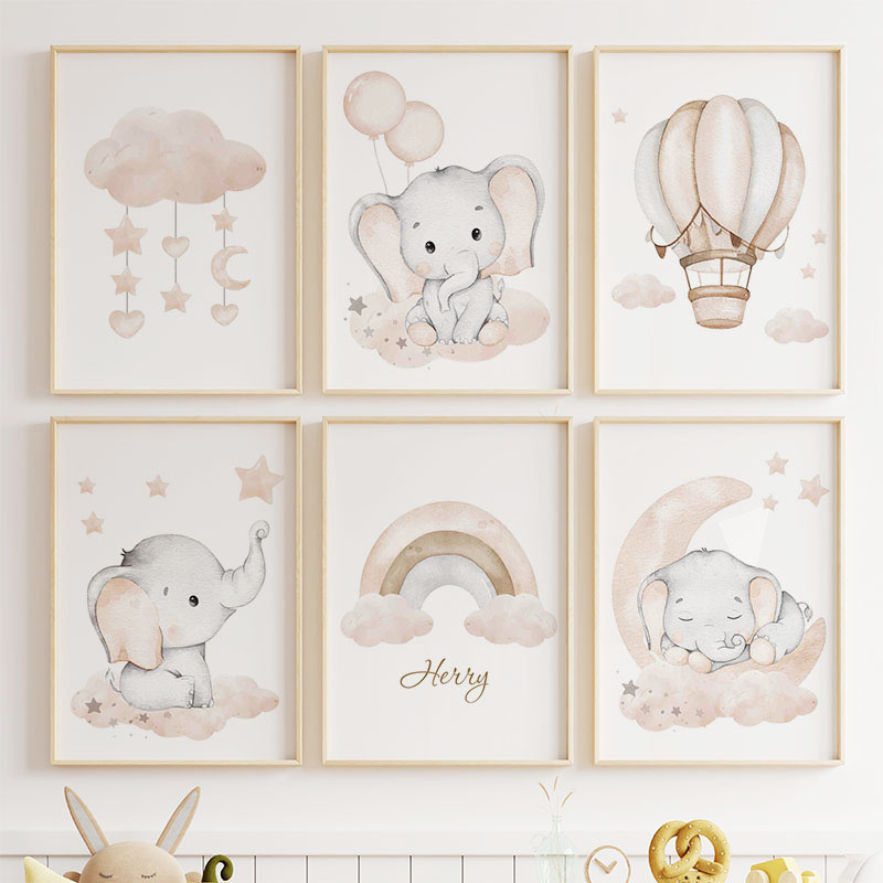 Niedlicher Elefant, heißer Bal – Animals Baby Nursery Bewertung und Preis