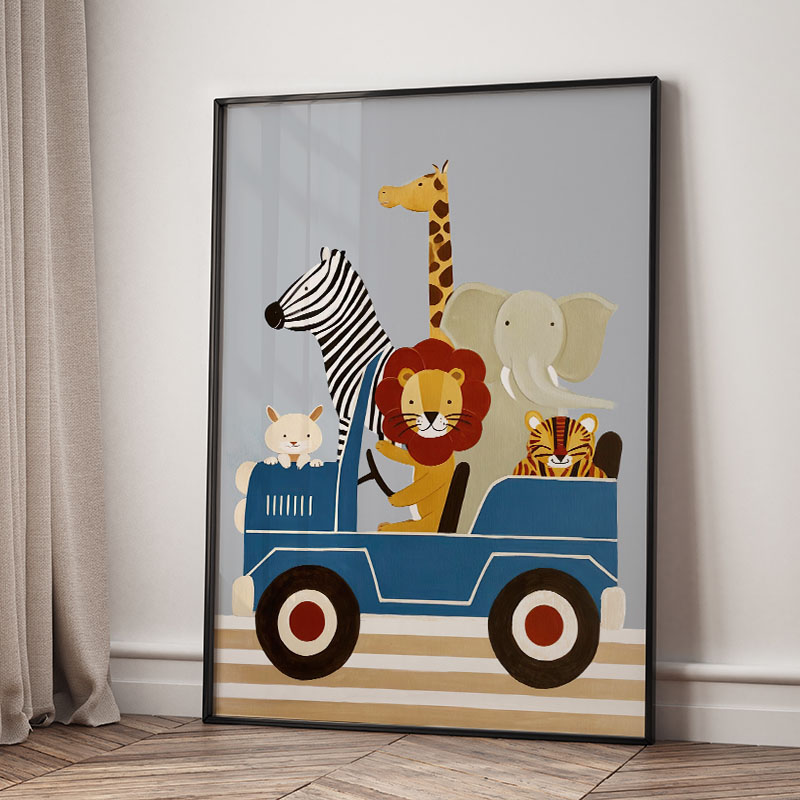 Lustige Cartoon-Tier Auto Ball – Animals Baby Nursery Bewertung und Preis
