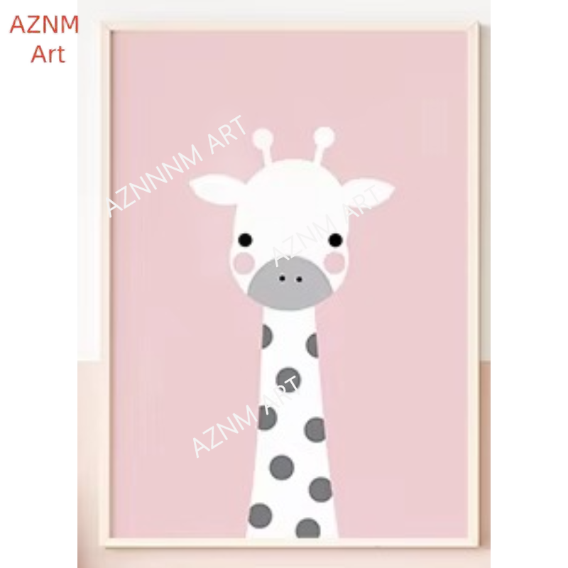 1/3Pcs Nette Einfache Cartoon  – Baby Nursery Giraffe Bewertung und Preis