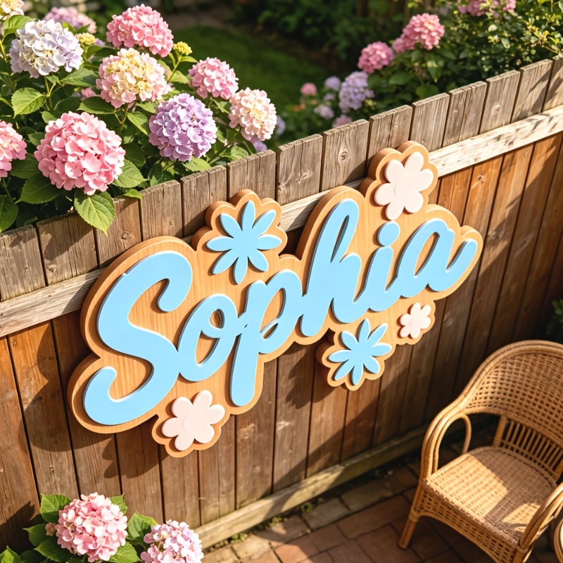 Personalisiertes Namensschild  – Baby Nursery Decor Bewertung und Preis
