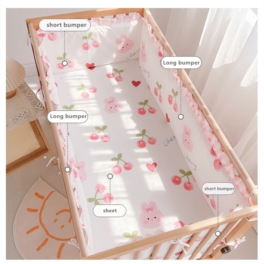 5Pcs Krippe Bettwäsche Set Mäd – Baby Nursery Boy Bewertung und Preis