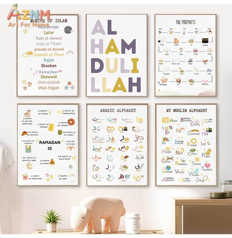 Islamische Propheten Arabische – Baby Nursery Posters Bewertung und Preis
