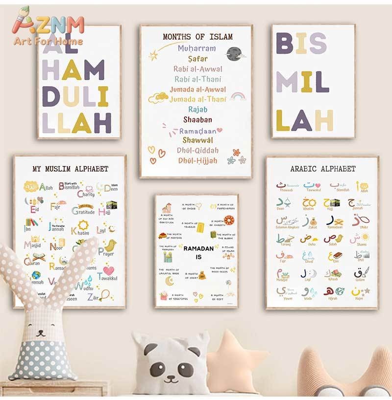 Islamische Propheten Arabische – Baby Nursery Posters Bewertung und Preis