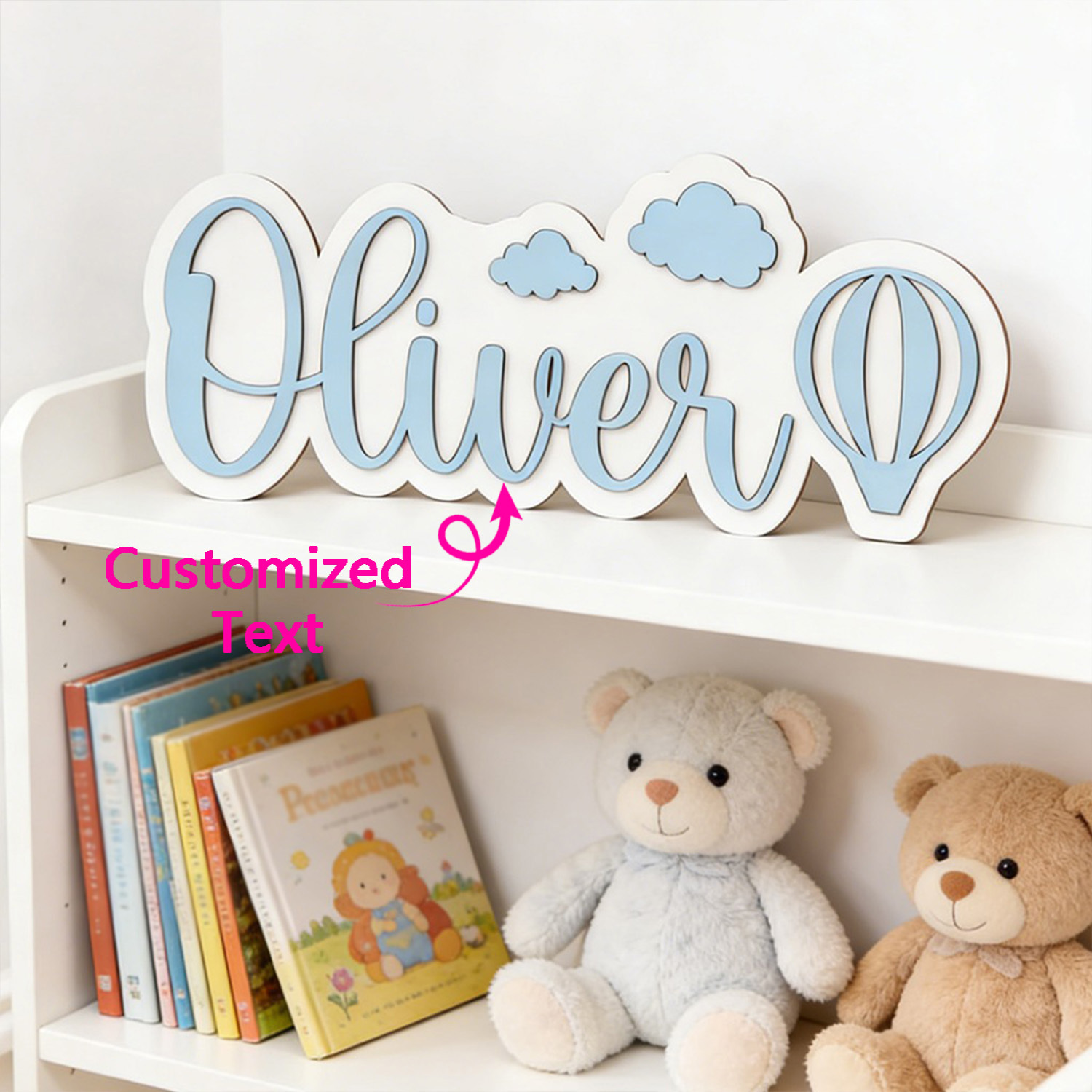 Personalisiertes Heißluftballo – Baby Nursery Decor Bewertung und Preis