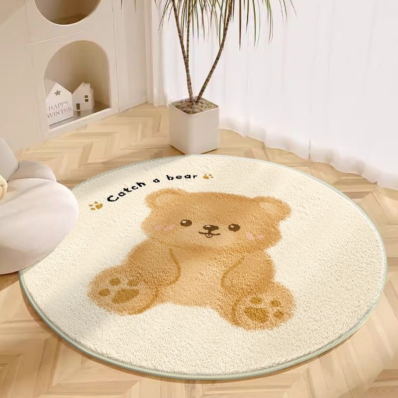 VIKAMA 1PC Runde Teppich Wohnz – Baby Nursery Rug Bewertung und Preis