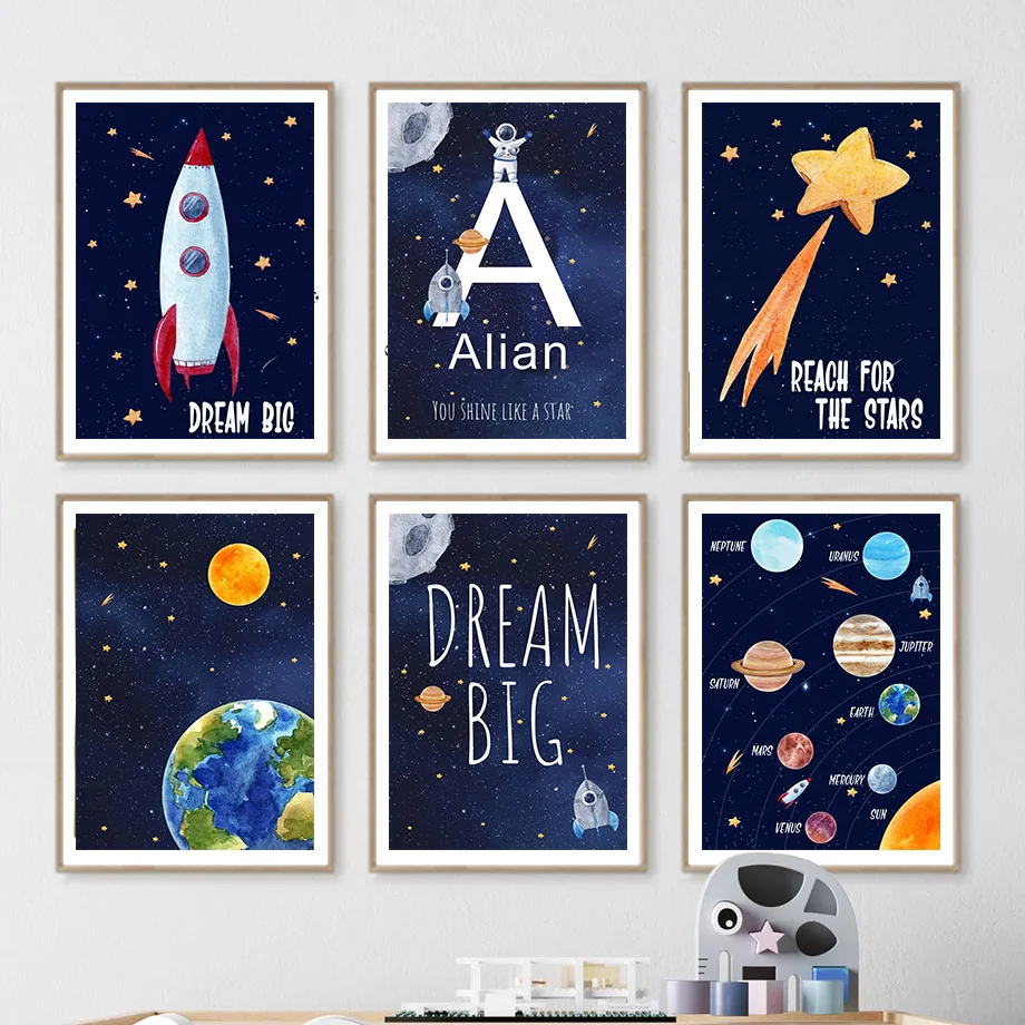 1 Stück Leinwandbild mit indiv – Baby Nursery Posters Bewertung und Preis