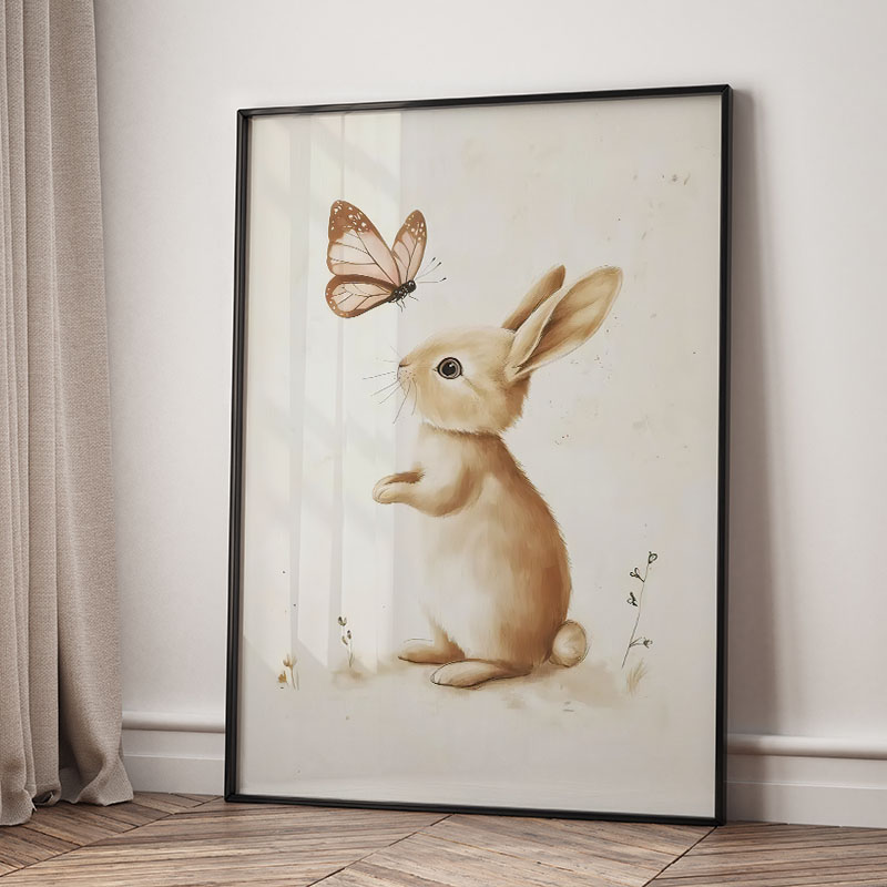 Bär, Hase, Fuchs, Hirsch, Eich – Animals Baby Nursery Bewertung und Preis