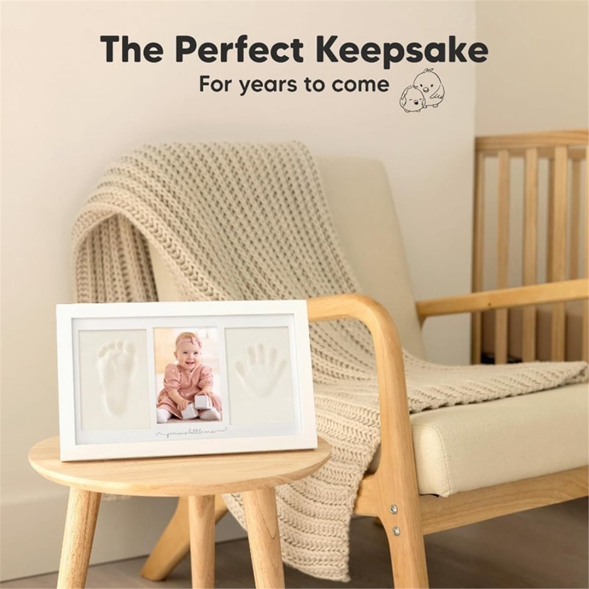 Y69A Baby Handabdruck & Fußabd – Baby Nursery Frames Bewertung und Preis