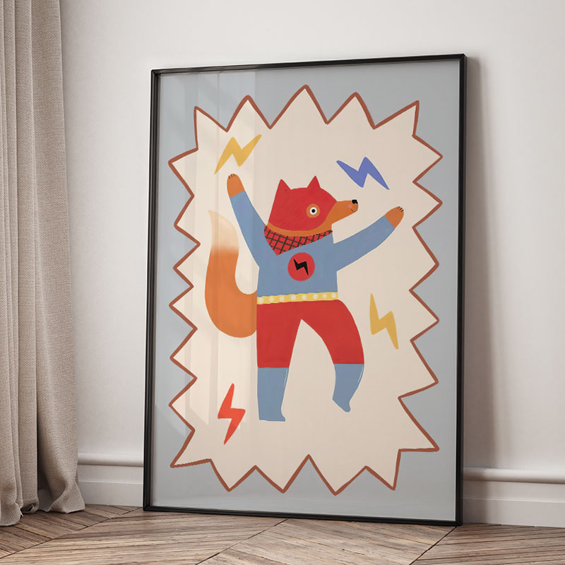 Lustige Cartoon-Wandkunst für  – Animals Baby Nursery Bewertung und Preis