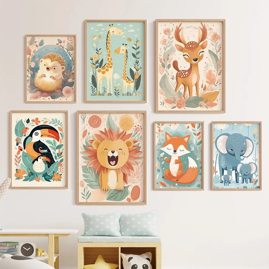 Löwe, Hirsch, Giraffe, Tukan,  – Baby Nursery Giraffe Bewertung und Preis